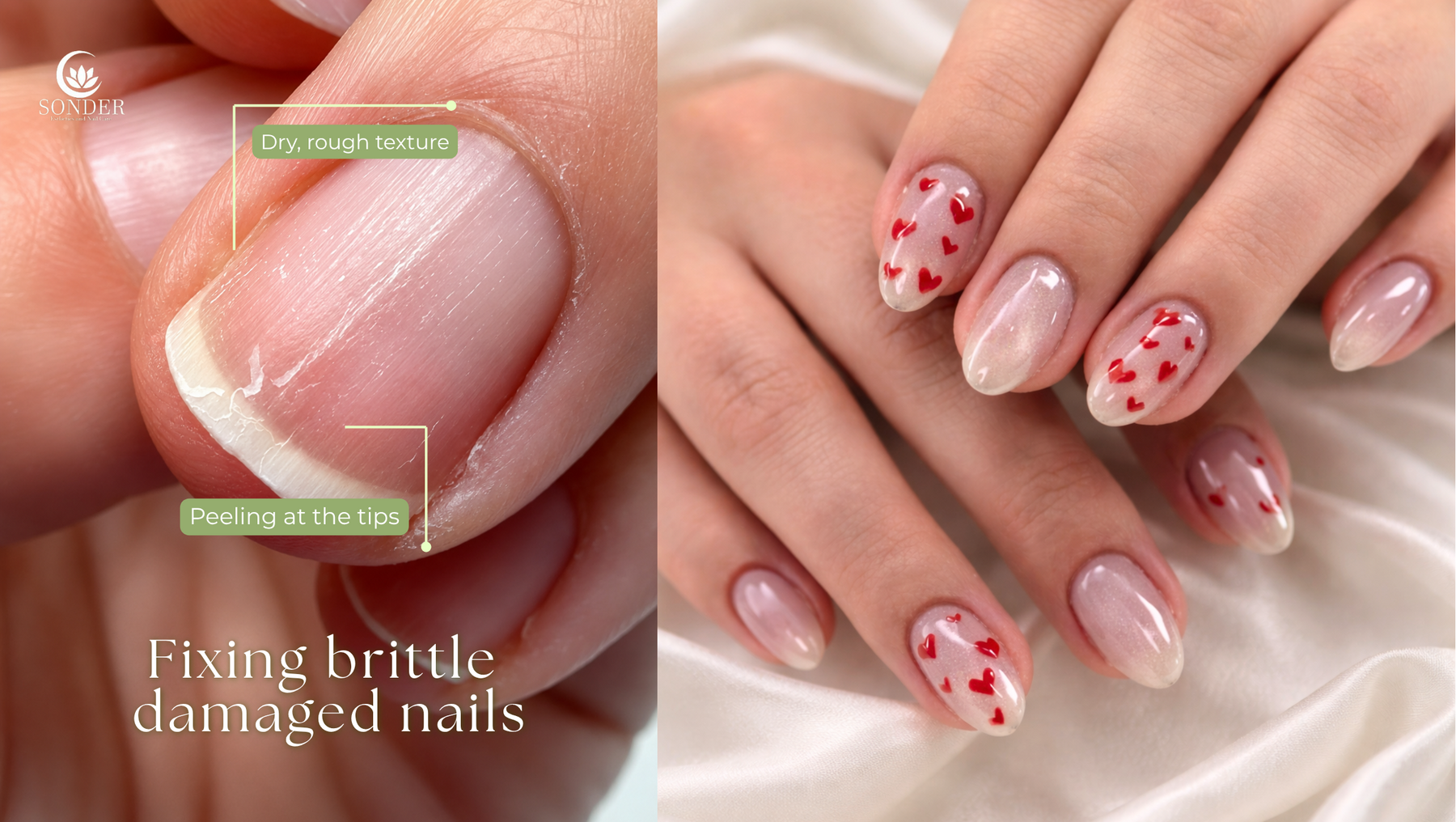Nail art and manicure at Sonder Esthetics